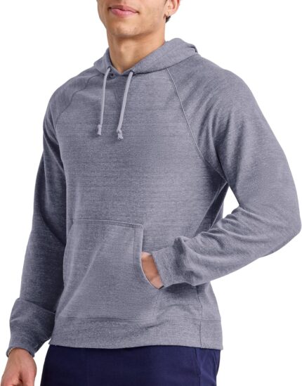 Men French Terry Pullover Hoodie